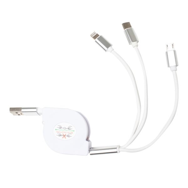 Cabo USB Retrátil 3 em 1 - Image 3