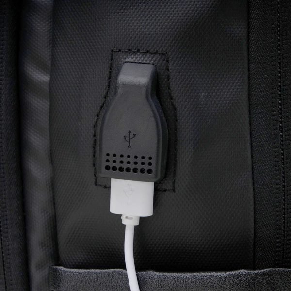 Mochila Couro Sintético USB 20 Litros - Image 7