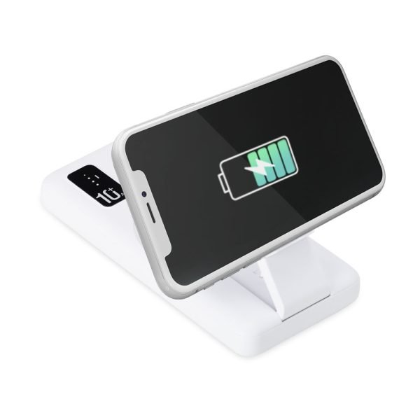 Power Bank 10.000mAh com Carregamento via Induçăo ou via Cabo - Imagem 3