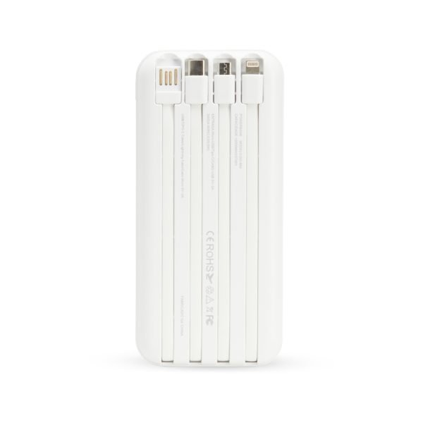 Power Bank 10.000mAh com Carregamento via Induçăo ou via Cabo - Imagem 3