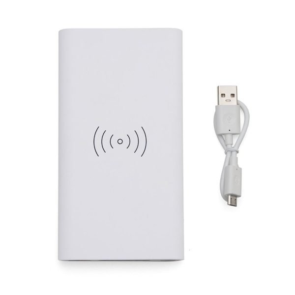 Power Bank 8000mAh com Carregamento via Induçăo ou via Cabo - Image 3
